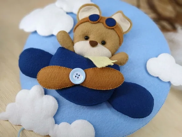 Porta Maternidade Urso