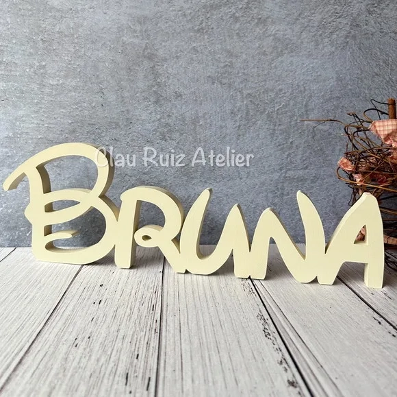 Disney - Letras de mdf -nomes