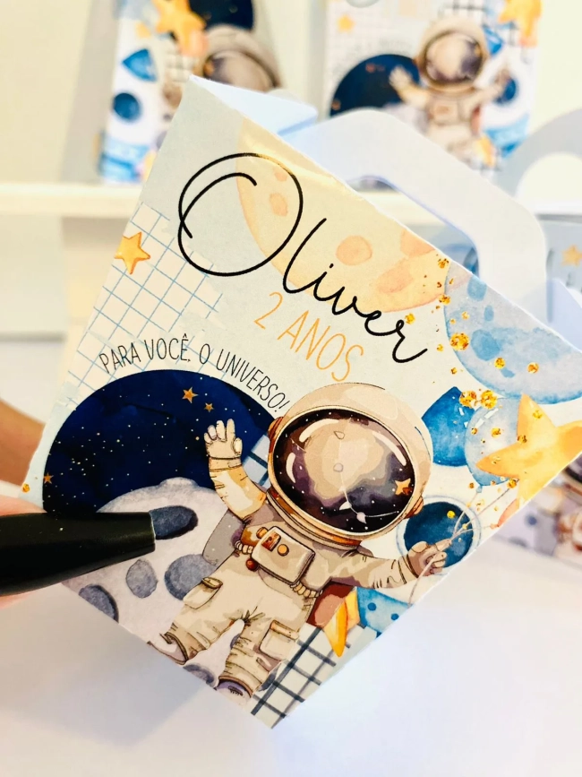 Kit lembrancinhas Astronauta