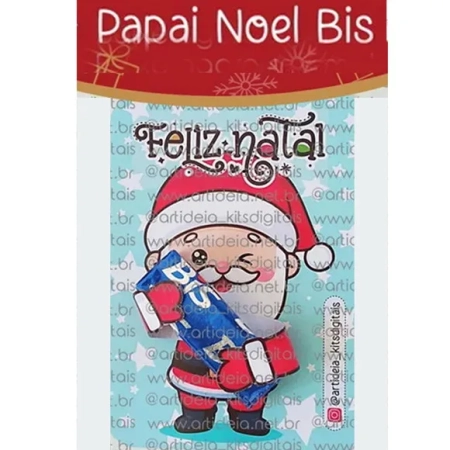 Arquivo de Corte Porta Bis Papai Noel 01