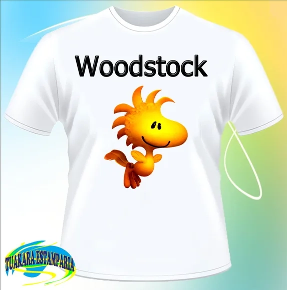Camiseta Snoopy - WOODSTOCK