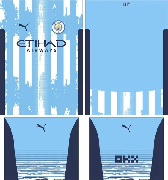 Arte Vetor Camisa Manchester City Concept 2026