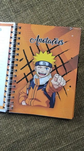 Caderneta de Saúde / Vacinação Personalizada - Naruto