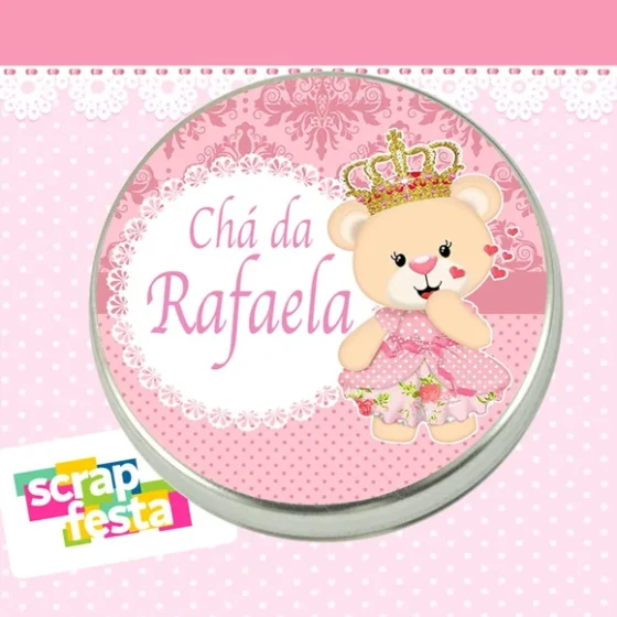 Lembrancinhas de Chá de Bebê Latinhas