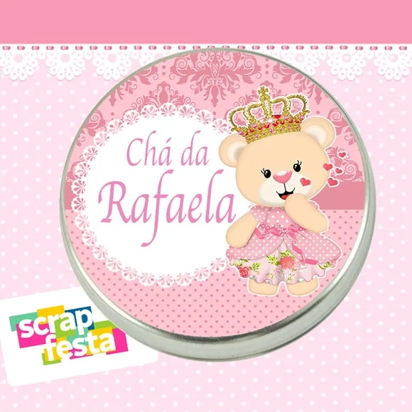 Lembrancinhas de Chá de Bebê Latinhas