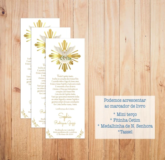 Marcador página de crisma