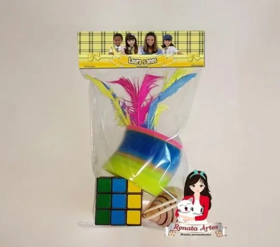 Kit Brinquedos Retrô Tema Carrossel