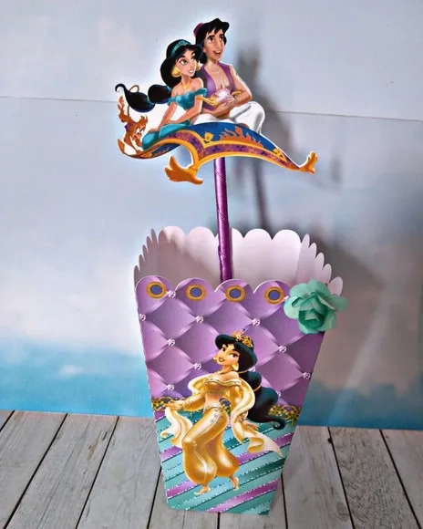 Arquivo De Corte Jasmine E Aladin 1