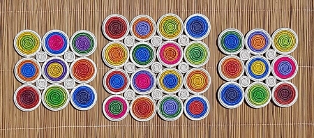 Porta Panelas sustentável - crochê em papel