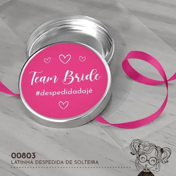 Latinha Adesivada Despedida de Solteira - 00803