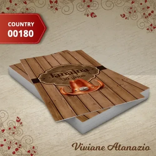Adesivo Tubete Country - 00180