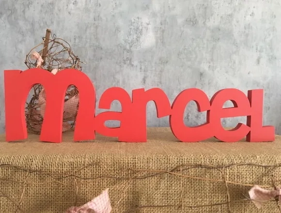 Letras Decorativas em MDF Linha CH