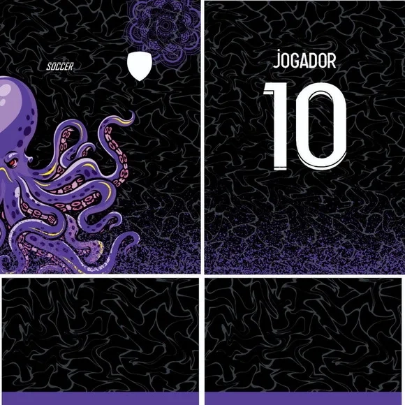 Arte Vetor Camisa Interclasse Polvo 415