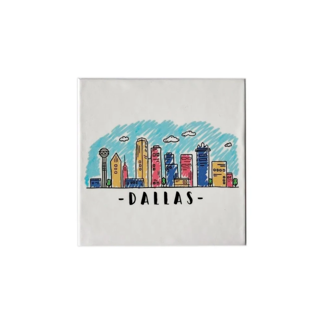 Imã Decorativo Lembrança - Dallas Texas