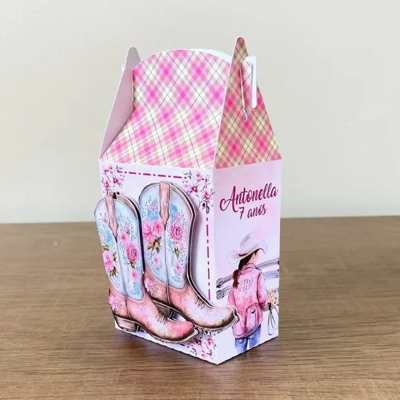 Kit 30 Lembrancinhas Cowgirl