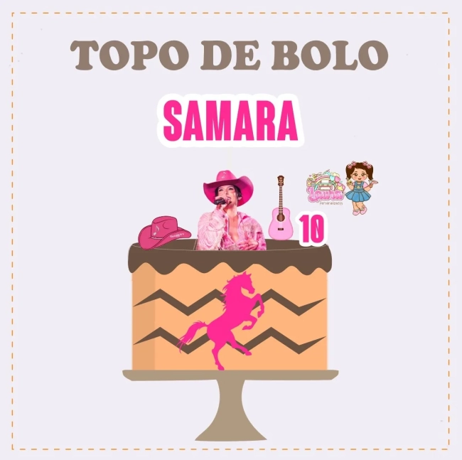 Kit Festa Só Um Bolinho ANA CASTELA ROSA - Decoração de Festa