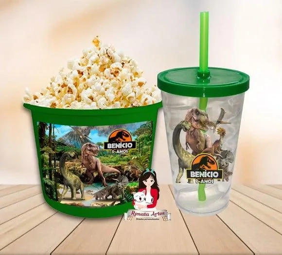 Kit Cinema Personalizado Dinossauros