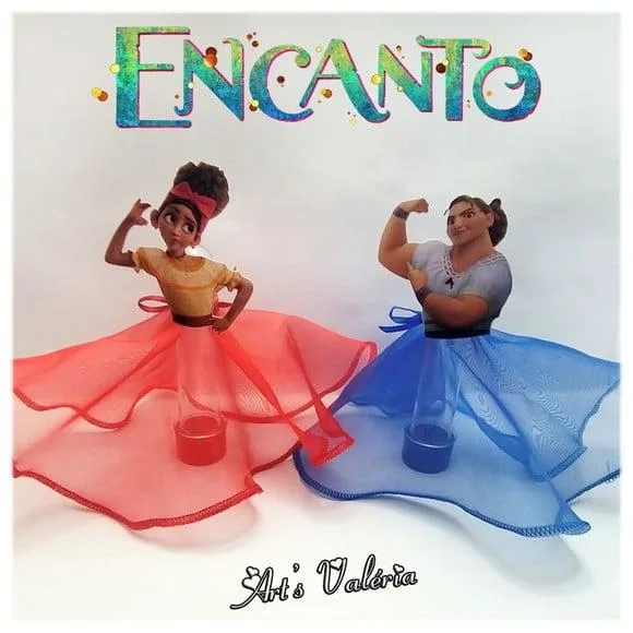 Tubete Encanto Com Saia - Valor Unitário