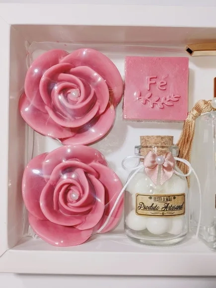 Presente de Aniversário, Sabonete Líquido Luxo com Sabonetes