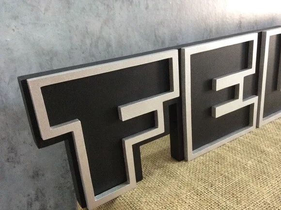 Letras Decorativas Personalizadas em MDF para Quarto de Bebê e Festas - Tema Star Wars