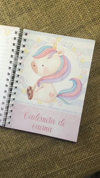 Caderneta de Saúde / Vacinação Personalizada - Unicornio