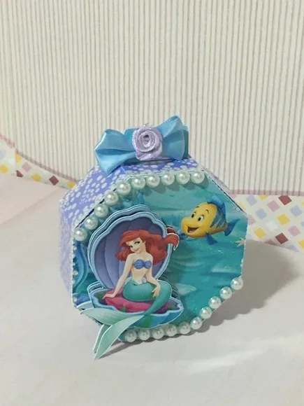 Kit 60 Lembrancinhas Ariel