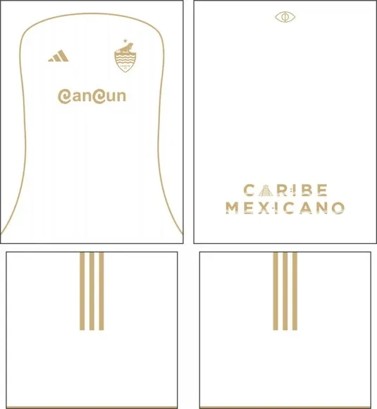 Arte Vetor Camisa Cancun Visita 2025-2026