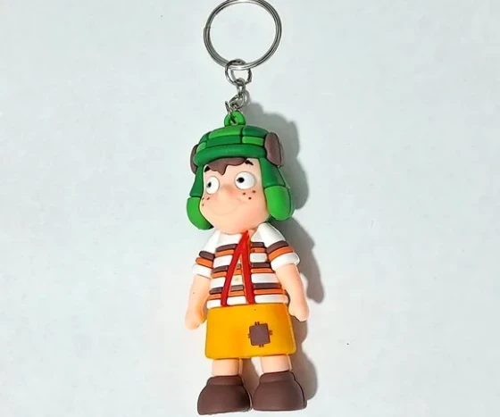 Chaveiro Chaves 70mm Emborrachado Pacote com 1 Peça