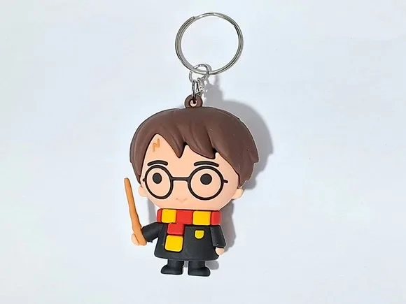 Chaveiro Harry Potter 3d Emborrachado 6cm 1 Unidades