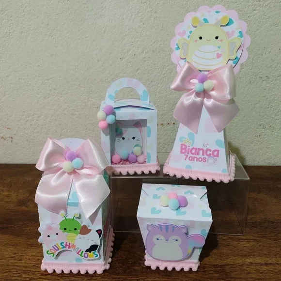 Kit 30 Lembrancinhas - Squishmallow