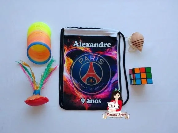 Mochila Brinquedos Retrô Tema Psg