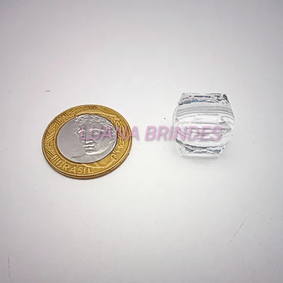 Cubo Transparente de Acrílico - 16mm - Pct C/14 Unidades