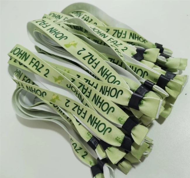 Pulseiras Personalizadas de Tecido Festas e Eventos !