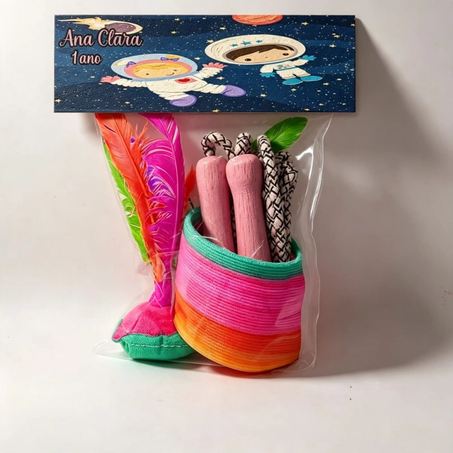 Kit Lembrancinhas Personalizada  Astronauta