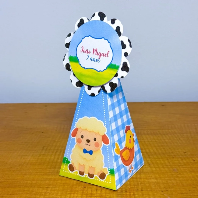 PEGUE E MONTE - Kit Festa FAZENDINHA MENINO - Decoração de Festa | Lembrancinhas | Aniversário | Personalizados