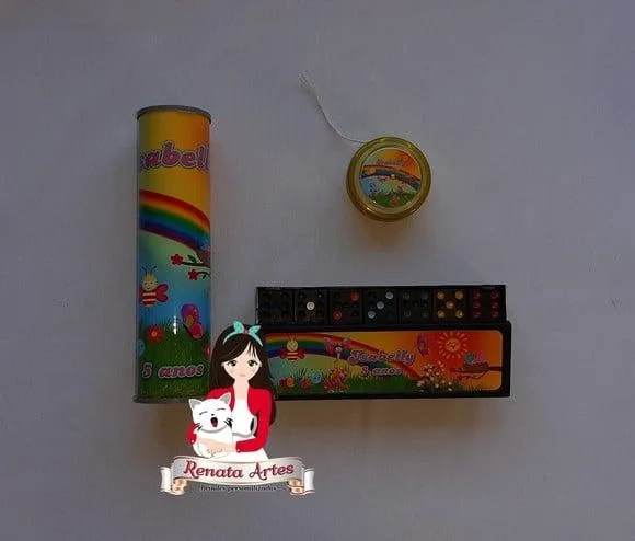 Kit Jogos Personalizado Jardim Encantado