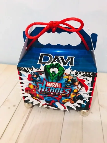Kit 30 Lembrancinhas Vingadores