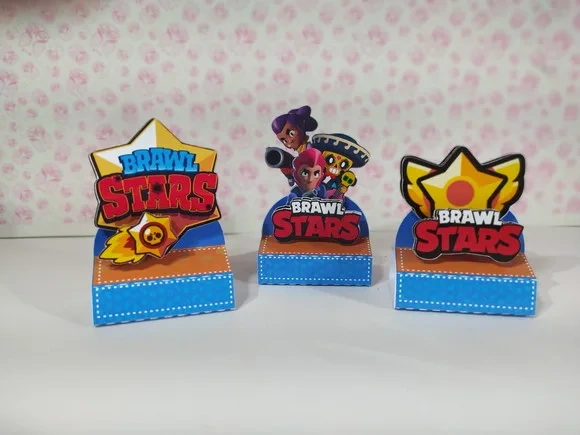 Kit 30 Lembrancinhas Brawl Star