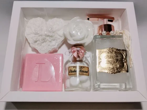 Presente Personalizado, Sabonete Líquido Luxo com Sabonetes