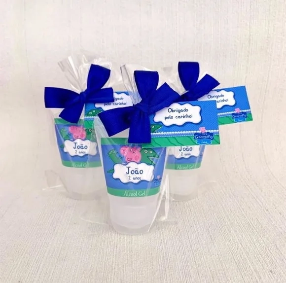 Álcool Gel 70% Lembrancinha Aniversário
