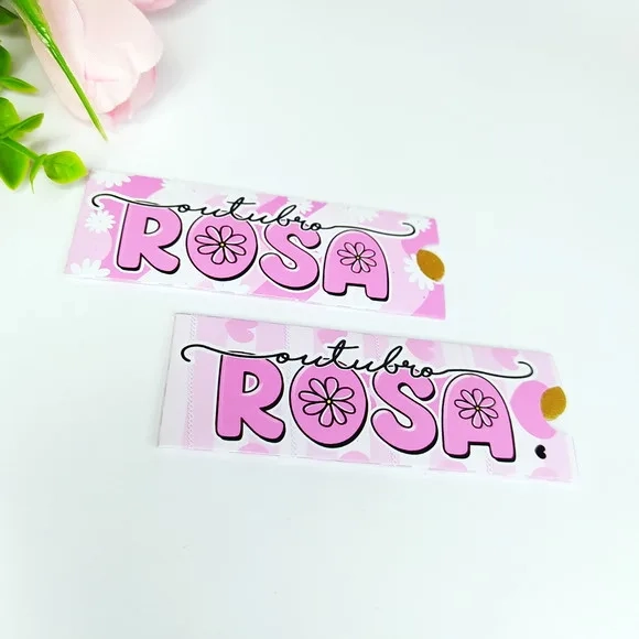 Porta Mini Lixa Outubro Rosa - Não Acompanha Lixa