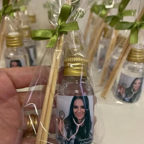 Mini Aromatizador Lembrancinha Formatura Enfermagem
