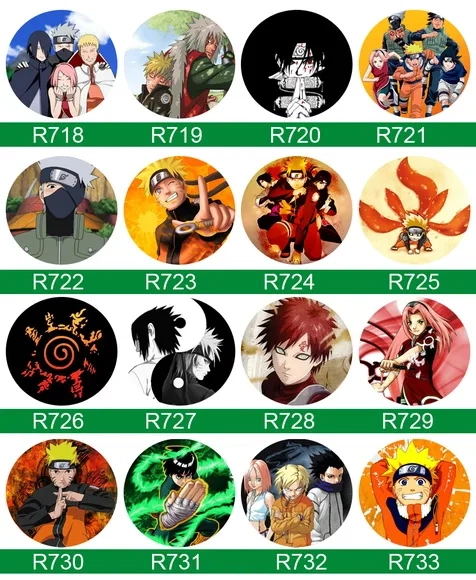 Bottons Naruto - Button Boton