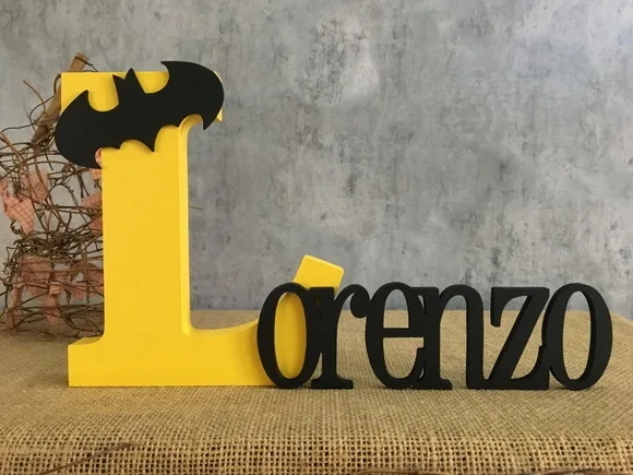 Letras Decorativas em MDF PERSONALIZADO 18cm