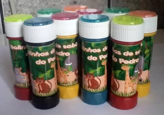 Bolinhas de sabão personalizada