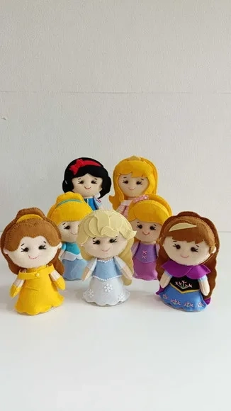 Combo Princesas Packet 15cm