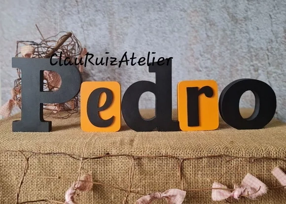Letras Decorativas Blocos