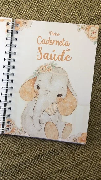 Caderneta de Saúde / Vacinação Personalizada - Elefante