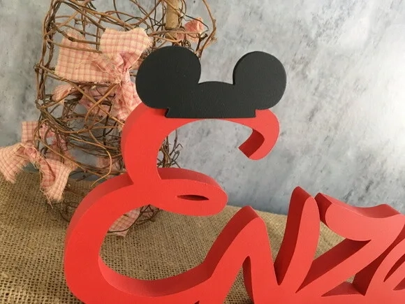Disney - Letras de mdf -nomes