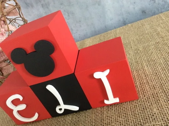 Cubos Decorativos DISNEY 6x6cm